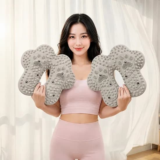 아크로피에시 지압스텝퍼 에어스텝퍼 그레이 1개
