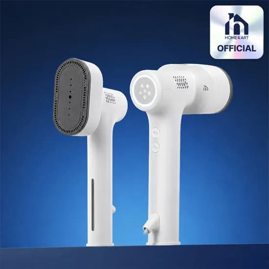 홈앤아트 에어 핸디형 흡착 흡입 진공 스팀다리미, HASI-1100W, 1개