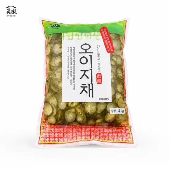 참맛 대용량 오이지채 4kg 1개