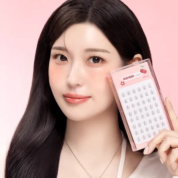 키보 삐삐래쉬 노글루속눈썹 아우라 1개