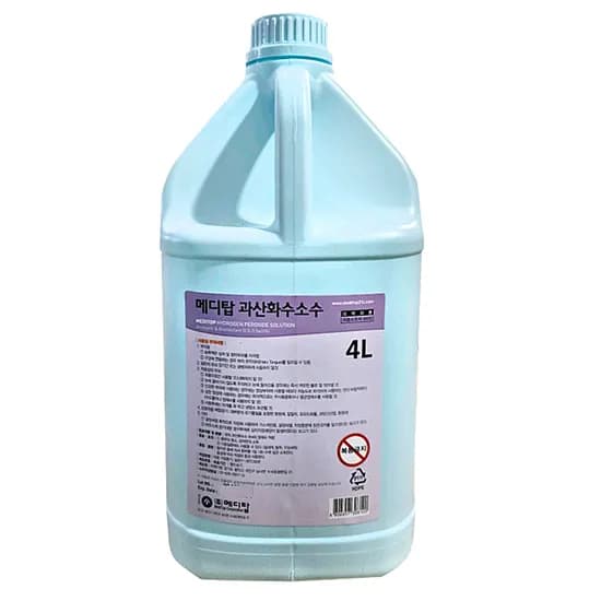 메디탑 과산화수소수 4L 1통