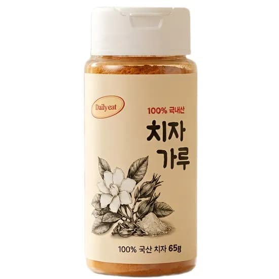 국내산 치자가루 65g 1개