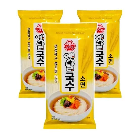 오뚜기 옛날국수 소면 900g 3개