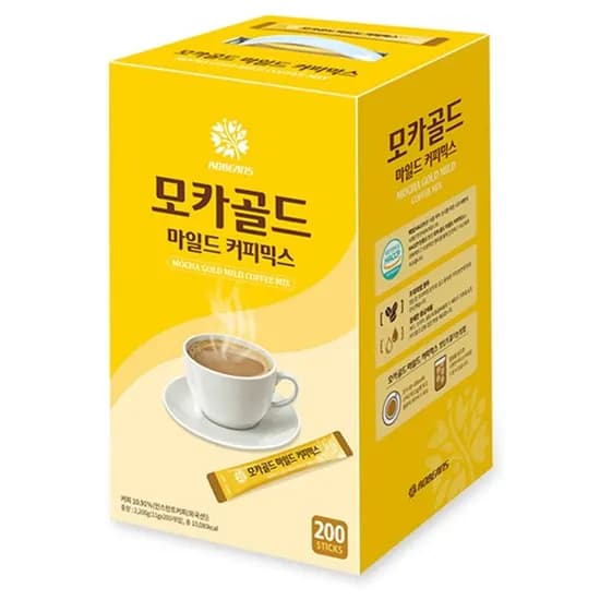 로빈스 모카골드 마일드 커피믹스 11g 200개입 23,500원