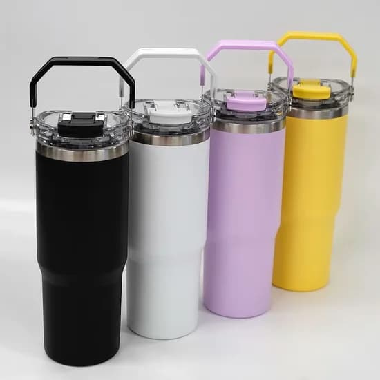 가쯔 스윙 핸들 스텐 텀블러 퍼플 900ml 16,900원