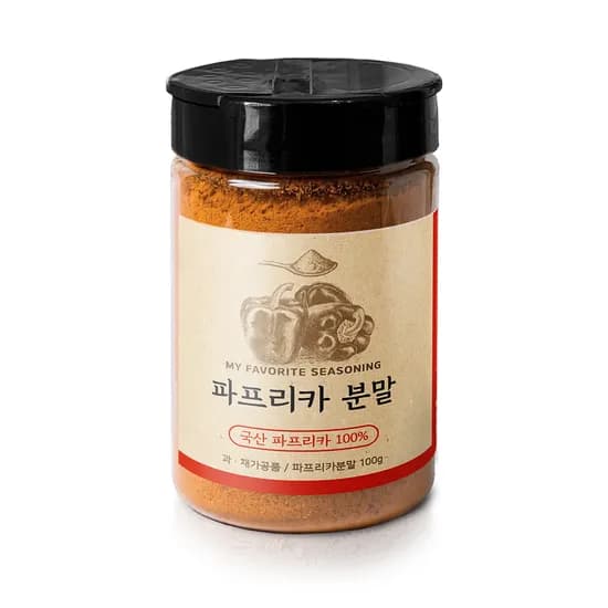 국내산 천연 파프리카 분말 100g 1개
