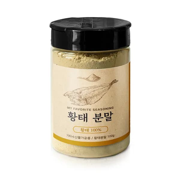 천연 황태분말 100g 1통 7,900원