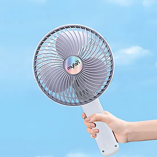 아이웨어 6인치 빅팬 접이식 휴대용 선풍기 IWF-700V 스탠드형 화이트 1개