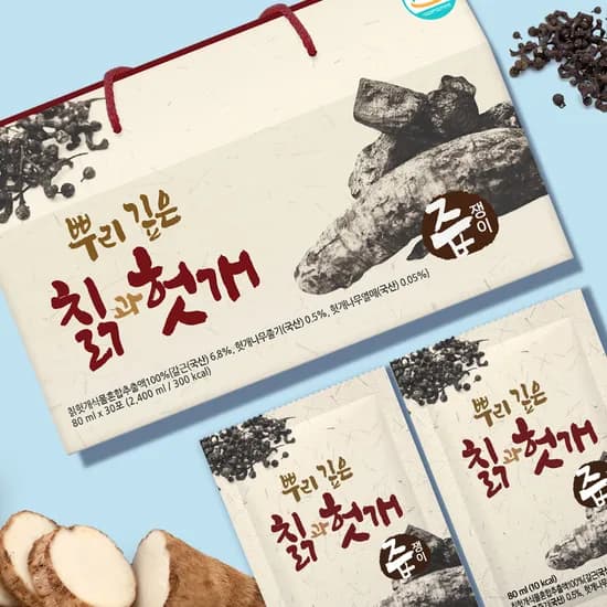 즙쟁이 칡과 헛개즙 80ml 30포