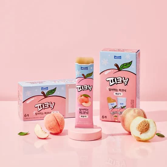 매일유업 피크닉 얼려먹는 복숭아 85ml 24개 24,900원