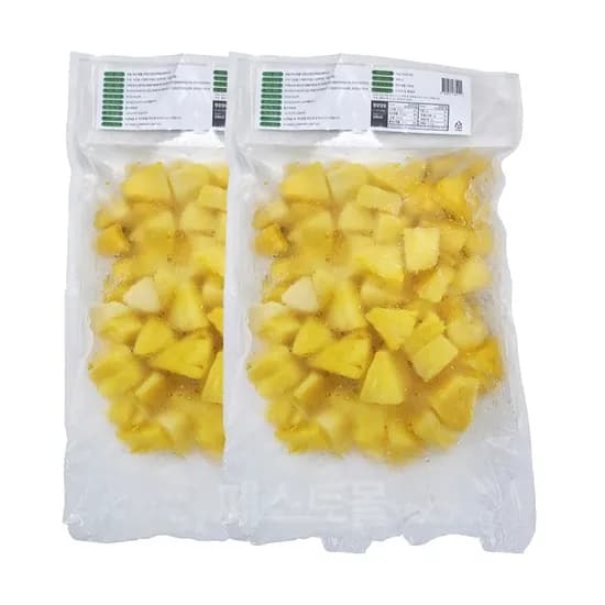 아토 냉동 파인애플 1kg 2개