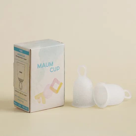 마음컵 의료용 실리콘 생리컵 초보자용 고리형 소형 25ml 1개