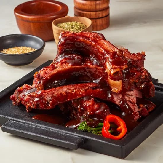 미트프로젝트 더블 시즈닝 BBQ 폭립 500g 2개