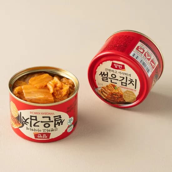 동원 양반 캔썰은김치 160g 4개