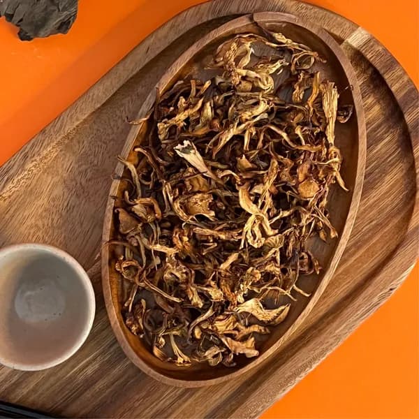 송림푸드 자연산 건조 꾀꼬리버섯 100g
