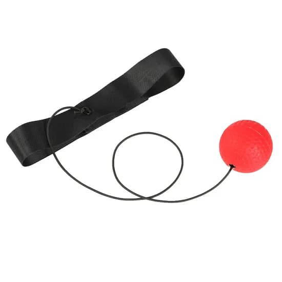 WAISFIT 셀프 복싱 동체시력 펀치볼, DD-10900, 레드, 6.3cm, 1개