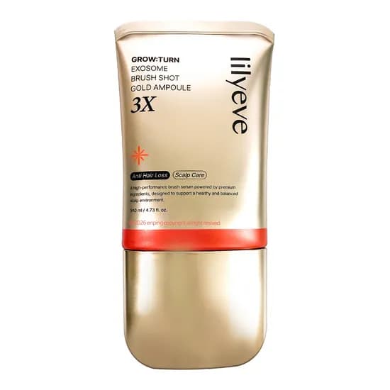릴리이브 그로우턴 엑소좀 브러쉬샷 골드 앰플 3X 140ml 1개