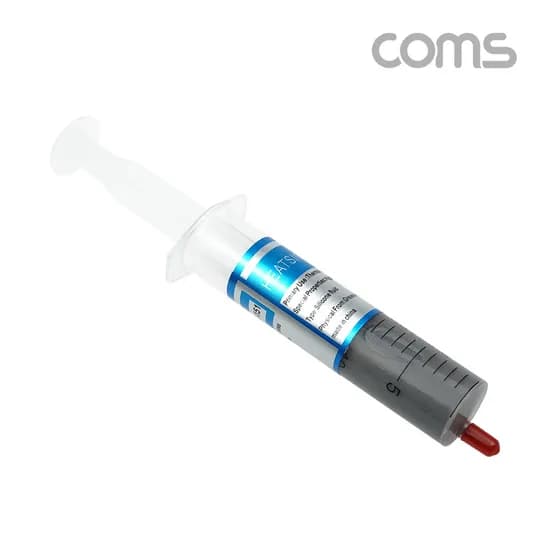Coms 쿨러 구리스 BT512 주사기형 30g 그레이 1개