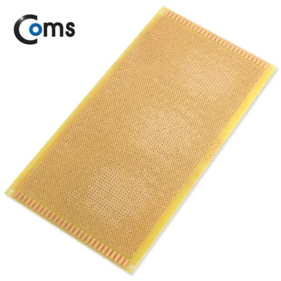Coms PCB 기판 45x90 Point 13x25cm 단면 1개