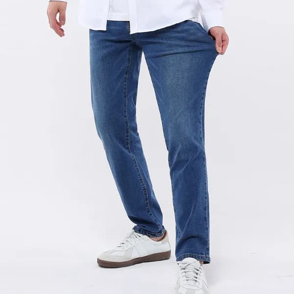 스판 빅사이즈 데님팬츠 SA002 중청 2XL 1장