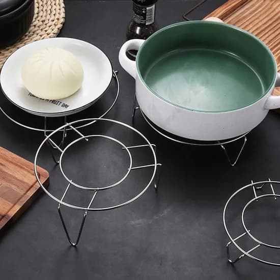 스텐 찜기삼발이 거치대, 1개