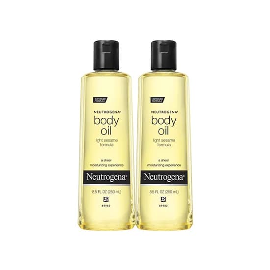 뉴트로지나 바디 오일, 플로럴 머스크 향, 250ml, 2개