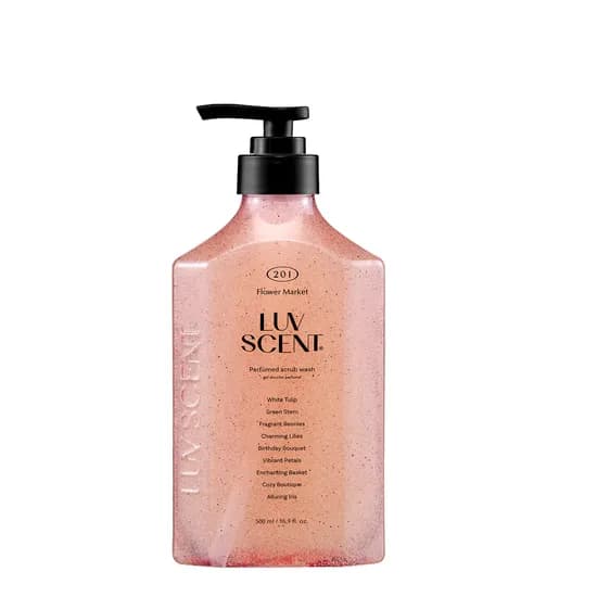 럽센트 스크럽워시 화이트 튤립향 500ml 1개