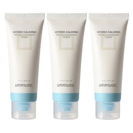 언뮤트 모공각질케어 LHA 마이크로 클렌징 폼 100ml 3개 10,800원