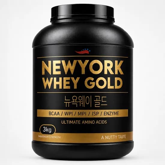 뉴욕웨이 골드 WPI함유 단백질 보충제 곡물맛 3kg 1개