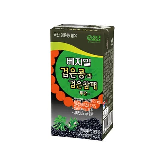 베지밀 검은콩 검은참깨 두유 190ml 72개 36,900원