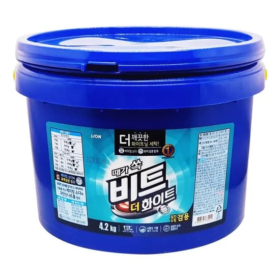 비트 때가 쏙 더화이트 바스켓 세탁세제 4.2kg 1개