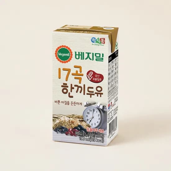 베지밀 17곡 한끼 두유 190ml 16개