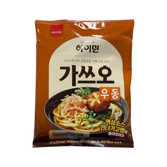 삼립 하이면 가쓰오우동 207g 1개