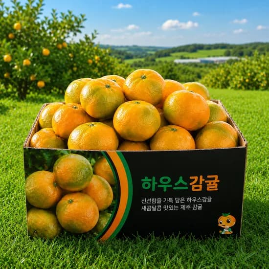 프로프룻 하우스감귤, 특품, 소과, 3kg, 1박스