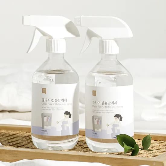 쉼표365 섬유탈취제, 라벤더우디, 500ml, 2개