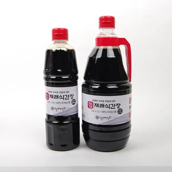 안동옛맛장 자연발효 재래식 국간장 2700ml 3개