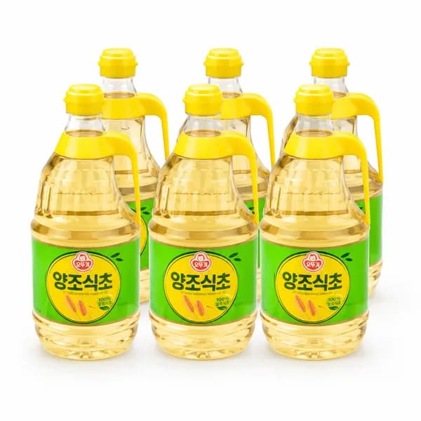 오뚜기 양조식초 1.8L 6개 15,700원