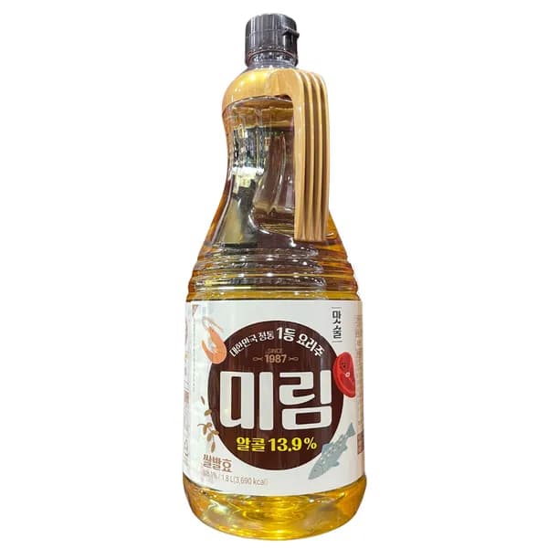 롯데칠성 요리전용 맛술 미림 1.8L 1개