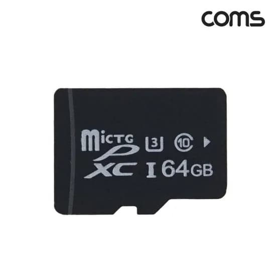 컴스마트 마이크로 SD Class10 64GB 메모리카드 Micro TB897, 1개