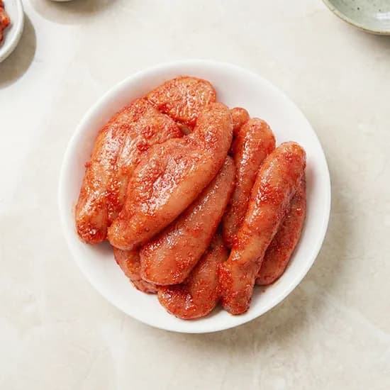 바다랑 양념 명란젓 파지 200g 1개