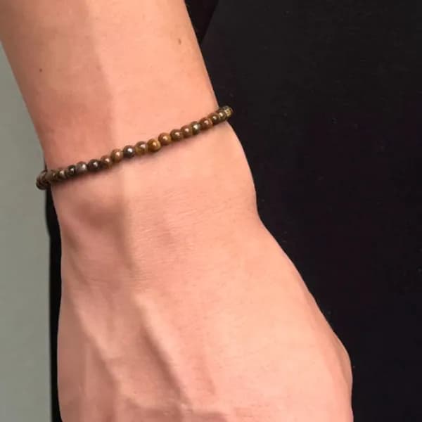 패션염주 호안석 원석팔찌 4mm 1개