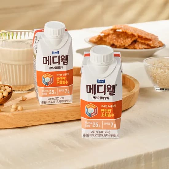 매일유업 메디웰 구수한 누룽지맛 플러스 200ml 18팩