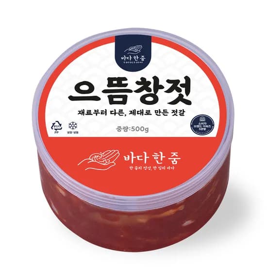 바다한줌 으뜸 창젓 500g 1개