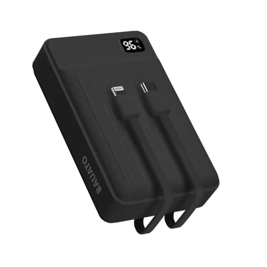 바우아토 올인원 보조배터리, 20000mAh, 블랙, 1개