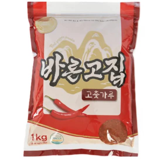 바른고집 최상초 고춧가루, HACCP, 김장용, 1kg, 1개