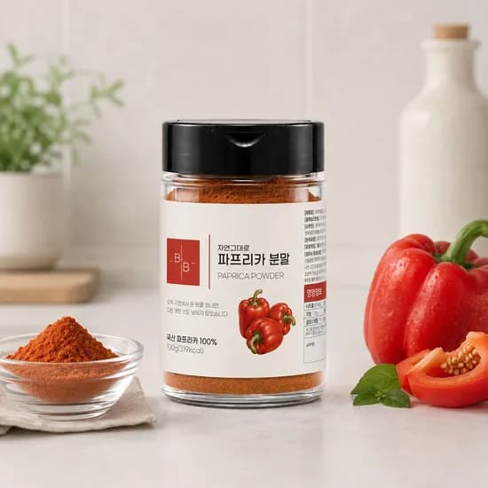 비오바이 국내산 파프리카분말 100g 1통 1개