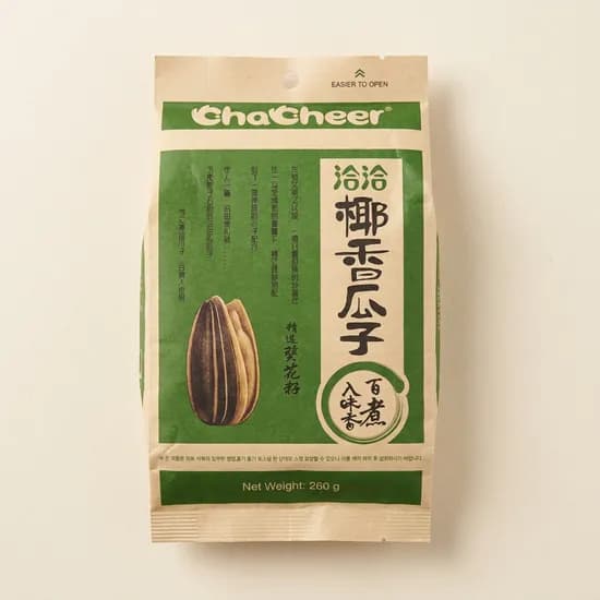 챠챠 코코넛맛 해바라기씨 꽈즈 코코넛맛 260g 1개 4,780원