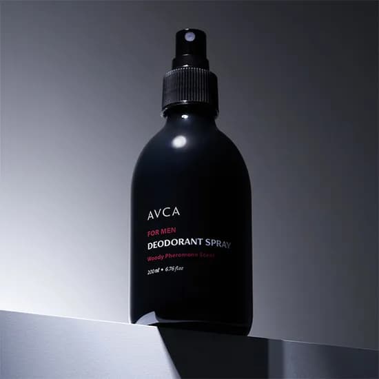 아브카 포맨 데오드란트 스프레이, 우디 페로몬향, 200ml, 2개