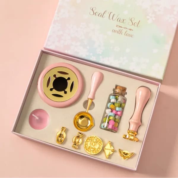 실링왁스 세트 올인원키트 파란색 1세트 19,900원