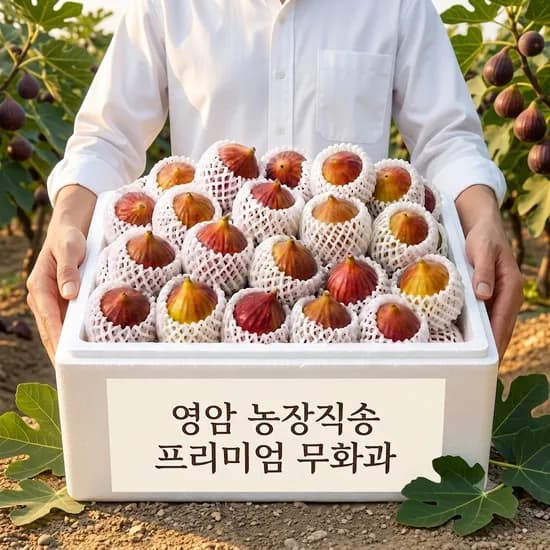 농장직송 영암 무화과 1.5kg 1박스